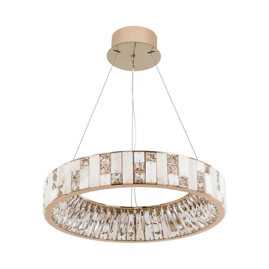 ML.6988.600P GD Подвесная люстра светодиодная с регулировкой цветовой температуры Modelux MODELUX ML.6988.600P GD