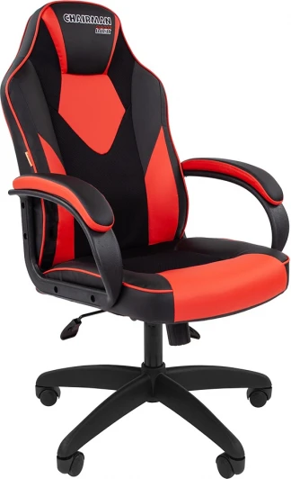 CHAIRMAN GAME 17 Игровые кресла CHAIRMAN GAME 17 (Пластик,Экокожа/Черный,Красный)