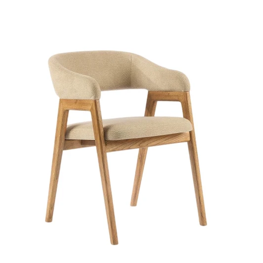 УТ000042747 Стул Эйко массив дуба рич рогожка ореховый Stool Group УТ000042747