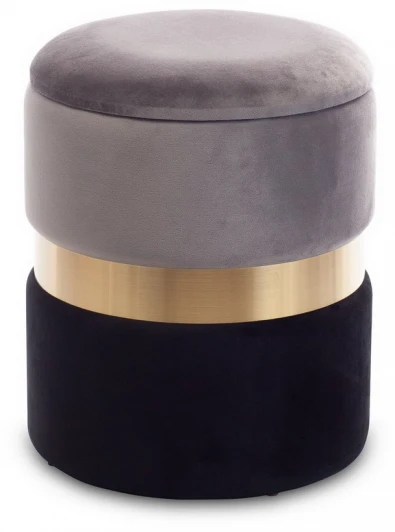 MY18A060G(small) Пуфик малый серый MY iNTERNO New-York MY18A060G(small)