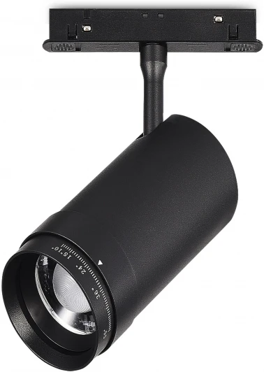 ST357.436.20 Магнитный трековый светильник ST Luce Skyline 48 ST357.436.20 ZOOM Черный LED 1*20W 48V (круглые)