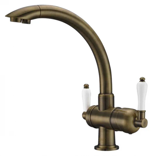 ZR 327 YF Antique Смеситель Zorg Clean Water ZR 327 YF antique для кухонной мойки