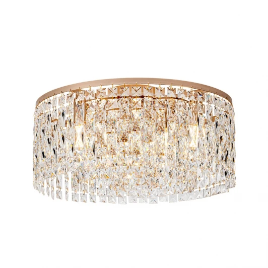 ML.90343.7 GD Потолочная люстра хрустальная Modelux MODELUX ML.90343.7 GD