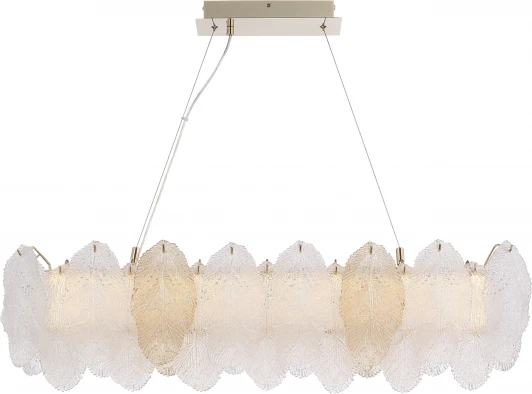 SL6135.233.01 Подвесной светильник ST Luce Lightsome SL6135.233.01 золото/прозрачный, янтарный LED 1*24W 3000K (220V, на тросе)