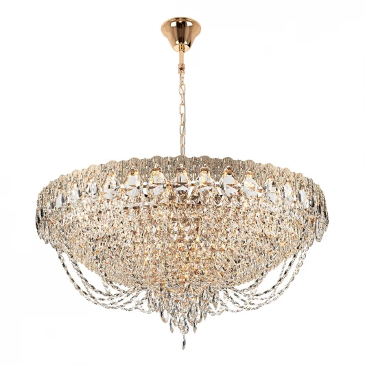 ML.8881.24P GD Подвесная люстра хрустальная Modelux MODELUX ML.8881.24P GD