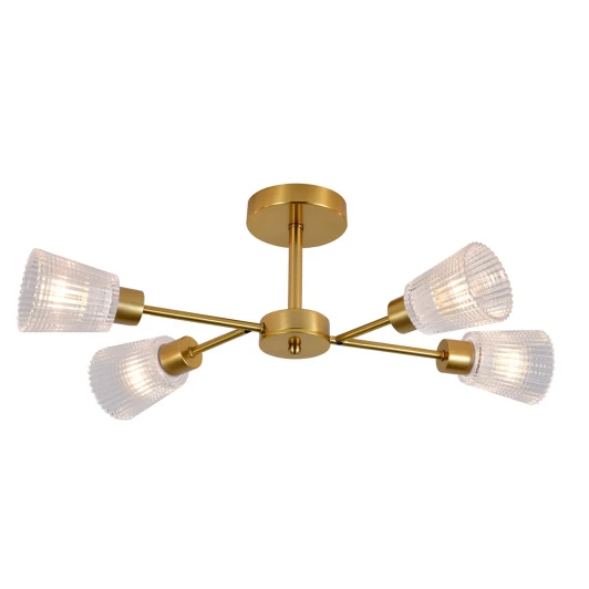 ES0000030 Потолочная люстра на штанге 150002/4R E14*40W Copper Escada Breeze ES0000030