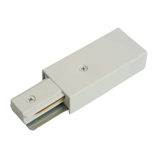 51901 Cсоединитель - коннектор для шинопровода белый Feron LD1022 51901