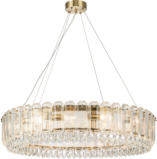 V000426 Подвесной светильник 12039/12P Brass Indigo Brilliante V000426