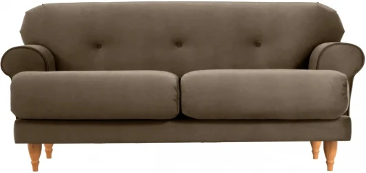 339935 Диван Italia ОГОГО (арт.339935), (Ткань/Коричневый)