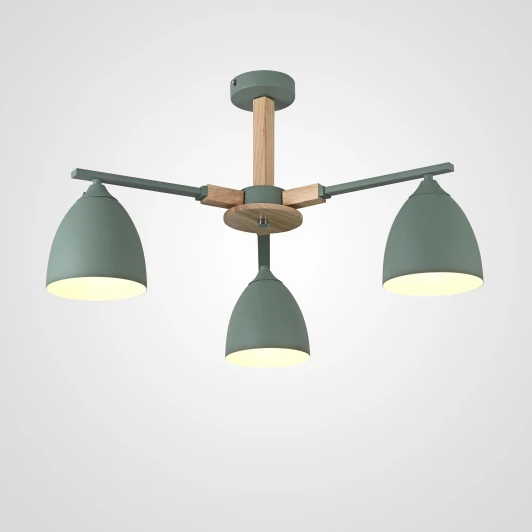 Noa01 Потолочная люстра на штанге Noa 3 Mint By By ImperiumLoft Noa01 (220V)