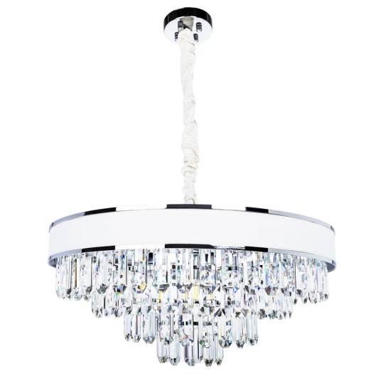 A1002LM-8CC Подвесная люстра Arte Lamp Diadem A1002LM-8CC (220V, хрусталь, на цепи, круглые)