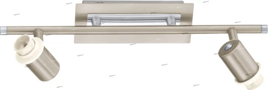 90846 Основание спота Eglo My Choice, 2 лампы, никель с хромом