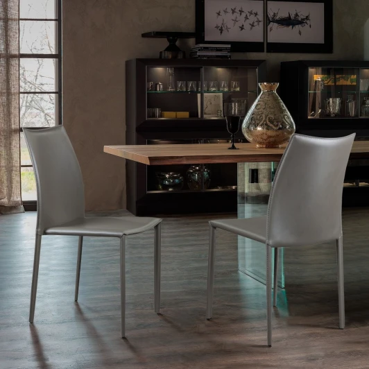 2000000000350 Стул Rolf, кожа тауп Top Concept ROLF 2000000000350