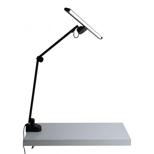 ULM-D116 18W/3000-6500K/DIM BLACK Настольная лампа на струбцине Uniel ULM ULM-D116 18W/3000-6500K/DIM BLACK