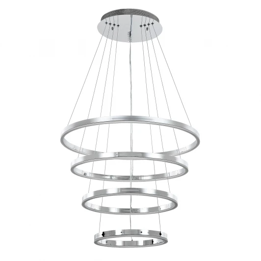 55000-4 CR Подвесной светильник светодиодный с пультом с регулировкой цветовой температуры и яркости LED4U LED4U 55000-4 CR