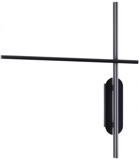 3890/20WLP Настенный светильник Odeon Light Rudy 3890/20WLP L-VISION черный/металл LED 3000K/4000K (перекл. ч/з тумблер) 20W 220V (выключатель)