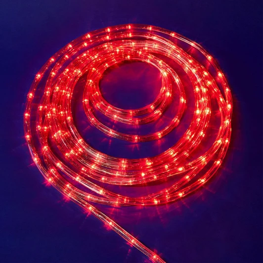 ULD-D50 15M/С08 IP44 RED Гирлянда светодиодная Дюралайт, 15м, коннектор в/к. красный свет Uniel ULD-D50 15M/С08 IP44 RED