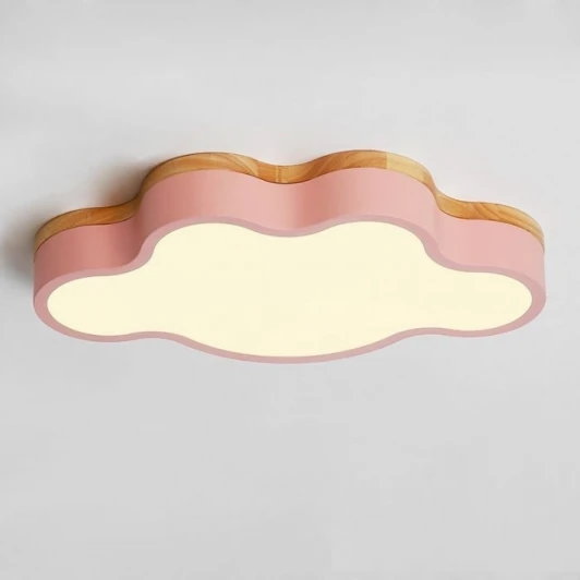 CLOUD-ECO01 Потолочный светильник светодиодный CLOUD ECO D50 Pink (для детской, 220V, тучи)