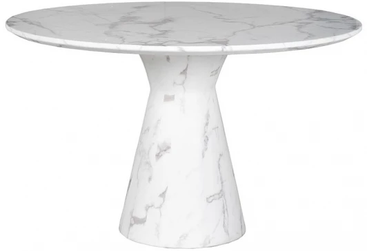 33FS-120-STOL/OB-BEL 33FS-120-STOL/OB-BEL Стол обеденный белый d120*75см Garda Decor