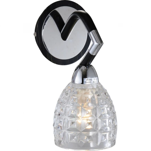 412-01-61CDW chrome + dark wengue Бра N-Light 412 412-01-61CDW chrome + dark wengue