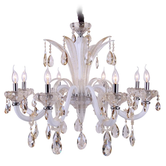 476/8-White Подвесная люстра IDLamp Loenora 476/8-White