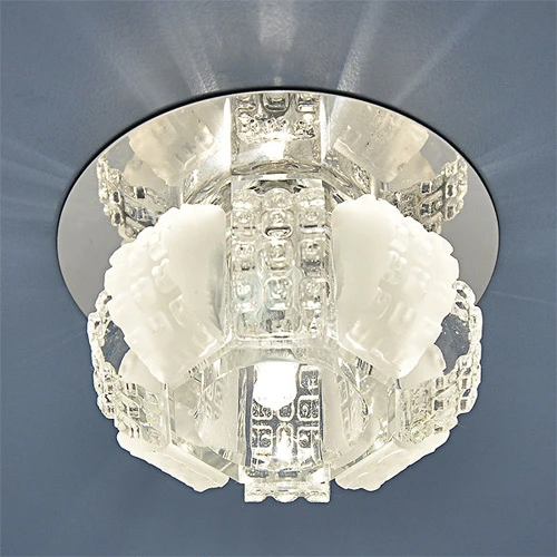 833 CLEAR/SATIN (прозрачный/матовый) Встраиваемый точечный светильник Elektrostandard 833 CLEAR/SATIN (прозрачный/матовый)
