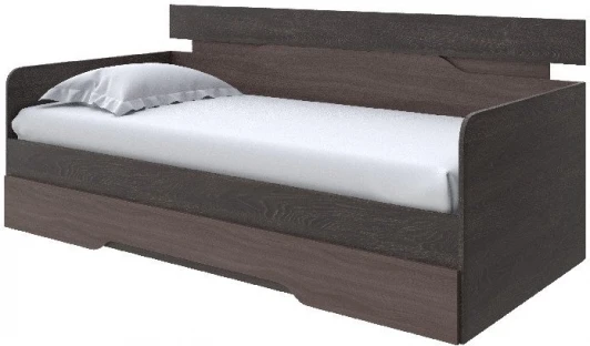 2020179 Без бренда Кровать-Софа Milton (ЛДСП Дуб Кантербери/Ясень Шимо Темный) 120x190