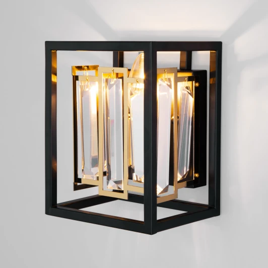 377/1 Настенный светильник Cella 377/1 Bogate's (220V, хрусталь)