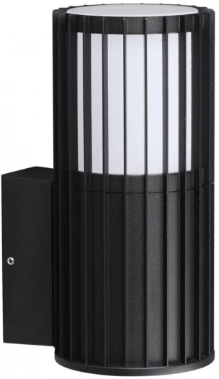 370991 Настенный светильник Novotech Costas 370991 черный E27 max 25W 220V (круглые, IP54)