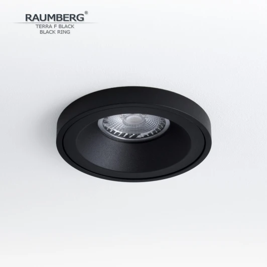TerraFBk\Bk Встраиваемый светильник Raumberg Terra F TerraFBk\Bk Black\Black