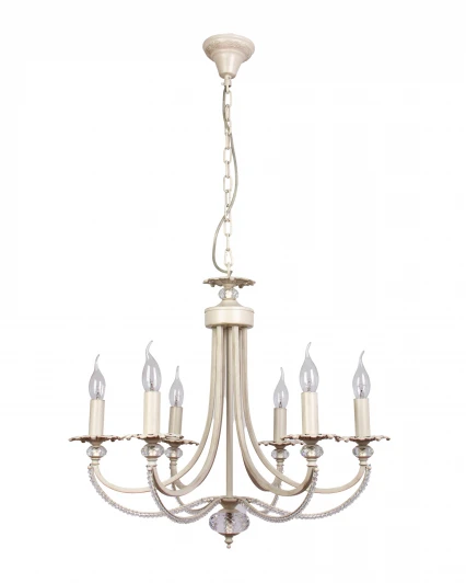 3007/6(creamgold) Подвесная люстра Abrasax 3007/6(creamgold) (220V, на цепи, свеча)