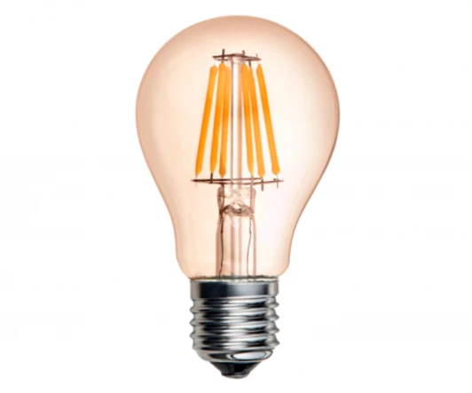 098606,33 Лампочка светодиодная груша желтая E27 6W 2700K Kink Light 098606,33