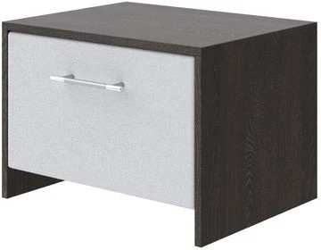 1939802 PROxSON Тумба Varna (ЛДСП Кантербери+ткань Дуб Кантербери/Teddy Снежный) 51x40