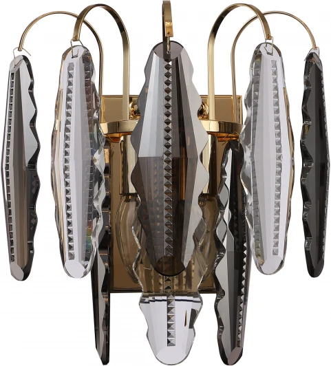 1021/03/01W Настенный светильник Stilfort Florin 1021/03/01W (220V, хрусталь)