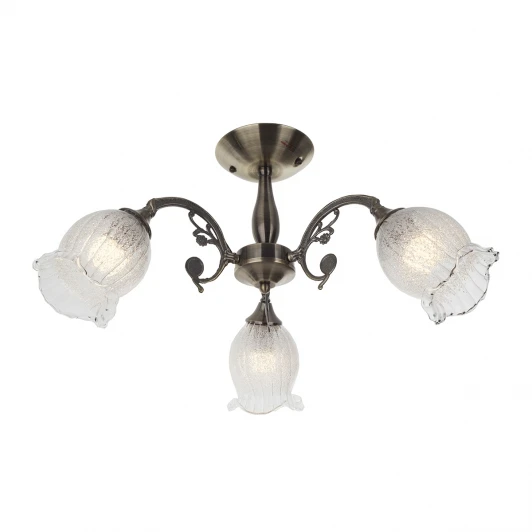 288/3PF-Oldbronze Потолочная люстра IDLamp Ernest 288/3PF-Oldbronze