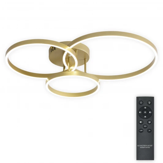LED LAMPS 81480 Потолочная люстра светодиодная с пультом Natali Kovaltseva Modern Ii LED LAMPS 81480 кольцо
