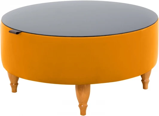 339976 Стол журнальный Italia ОГОГО (арт.339976), (ЛДСП/Желтый)