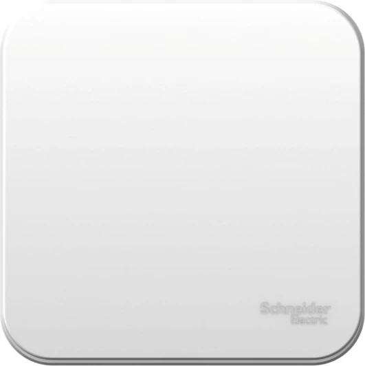 BLNCA101011 Выключатель накладной с самовозвратом одноклавишный (белый) Systeme Electric Blanca BLNCA101011