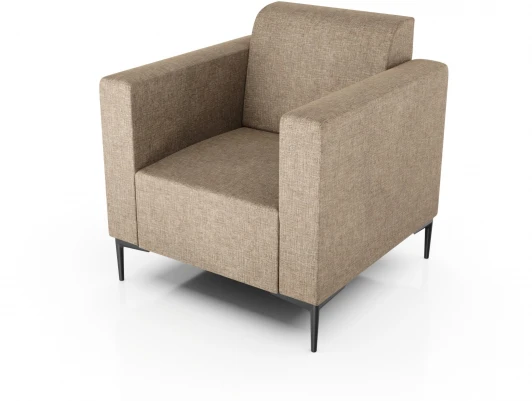 20771 Кресло Arsko Ник бежевая рогожка