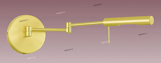 W6348BM satin brass Подсветка для картин N-Light W6348 W6348BM satin brass