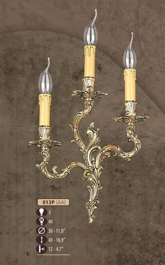 013P/3 AA Бра Riperlamp 013P 013P/3 AA