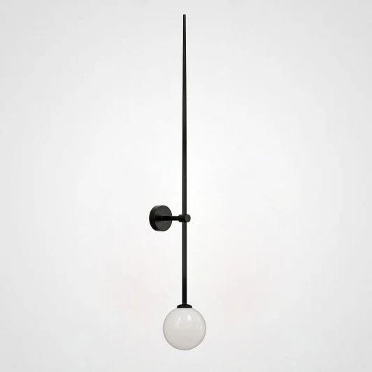 LINES-12 Настенный светильник (бра) Lines Ball 100 Black ImperiumLoft Lines-12 (140827-26)