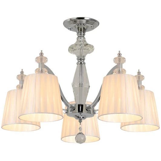 IL1329-5CPA-29 CR Потолочная люстра на штанге ILLUMICO IL1329-5CPA-29 CR