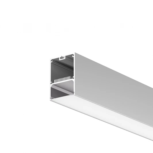 633016 Алюминиевый профиль накладной-подвесной 50х70 серебро 2 м Maytoni Led Strip 633016