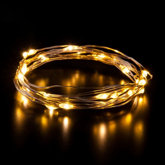 400-006 теплый белый Гирлянда Eurosvet 400-006 теплый белый