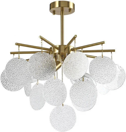 111017104 Потолочная люстра на штанге DeMarkt Бриз 111017104 (220V, подвески)