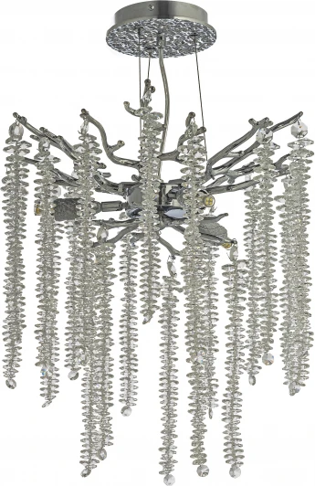 Tavenna H 1.5.32.100 N Подвесная люстра Dio D`arte Tavenna Nickel Tavenna H 1.5.32.100 N (220V, хрусталь, на тросе)