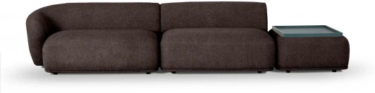 855363 Диван Fabro ОГОГО (арт.855363), (Ткань,Букле/Коричневый)