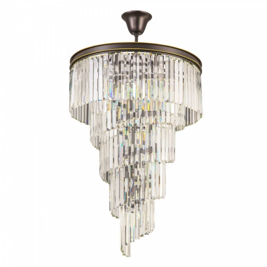 CL332171 Подвесная люстра ярусная каскадная Citilux Мартин CL332171 (220V, хрусталь)