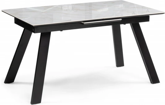 588061 Керамический стол Соммерс 140 (Соммерс 140(180)х80 carla larkin / черное) Woodville арт.588061